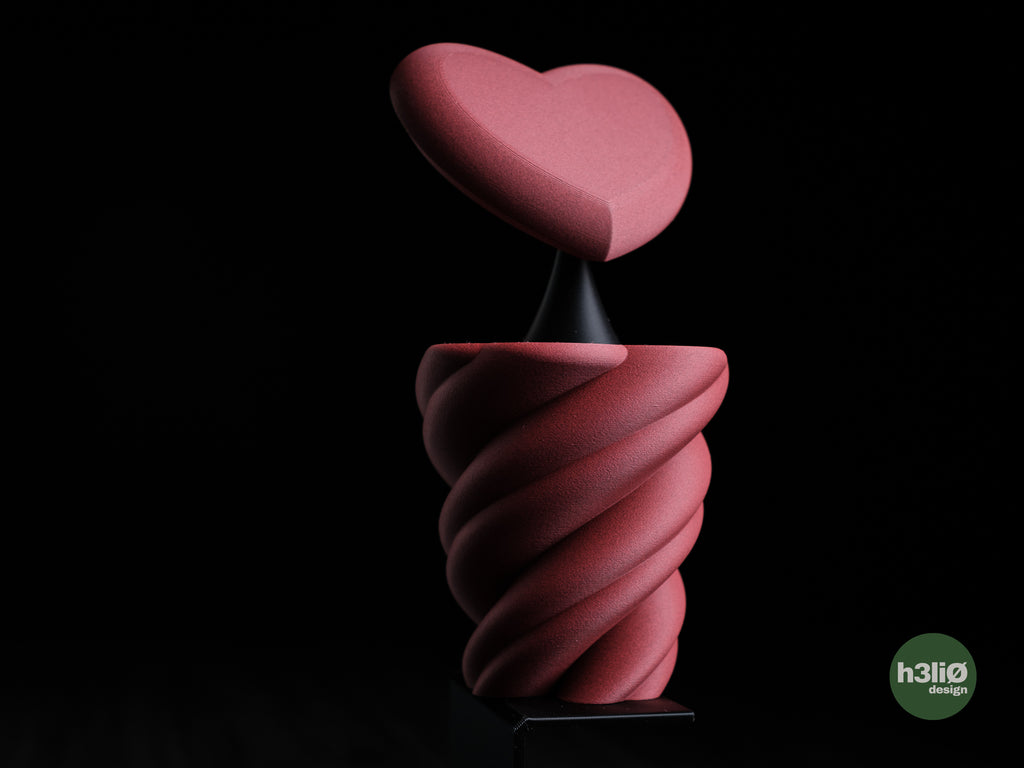 Hearts Vase — hearts • single larger — designer profile photograph