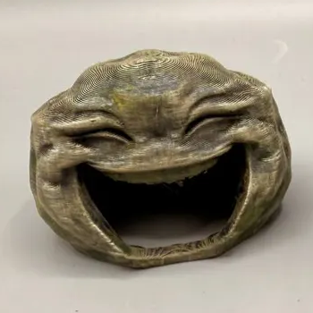 Happy Stone Caves — Piece 1: Wide Smile — exact crop from original photo