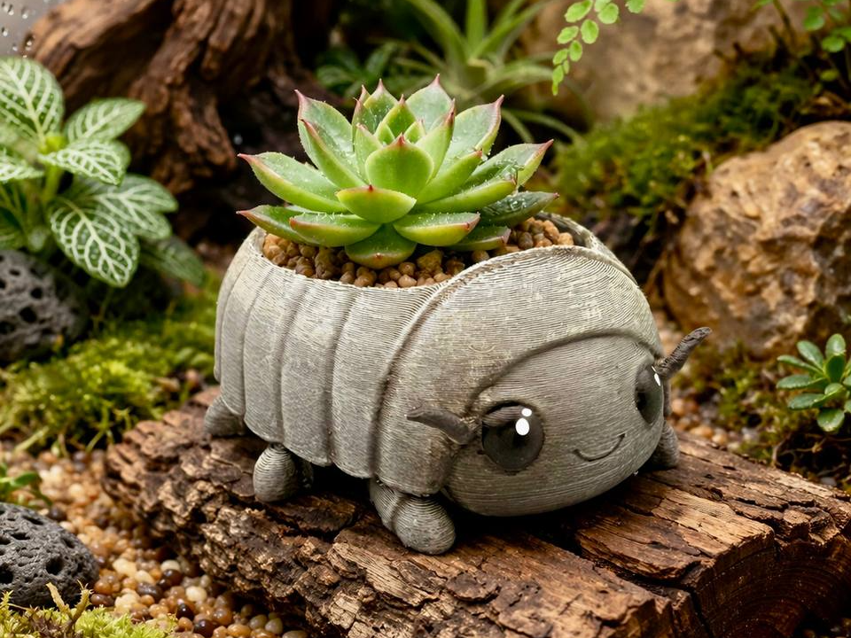Isopod Planter — designer reference view Main image