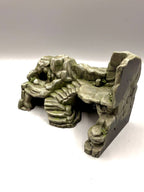Jungle Stones background — designer view 4; supplied unpainted