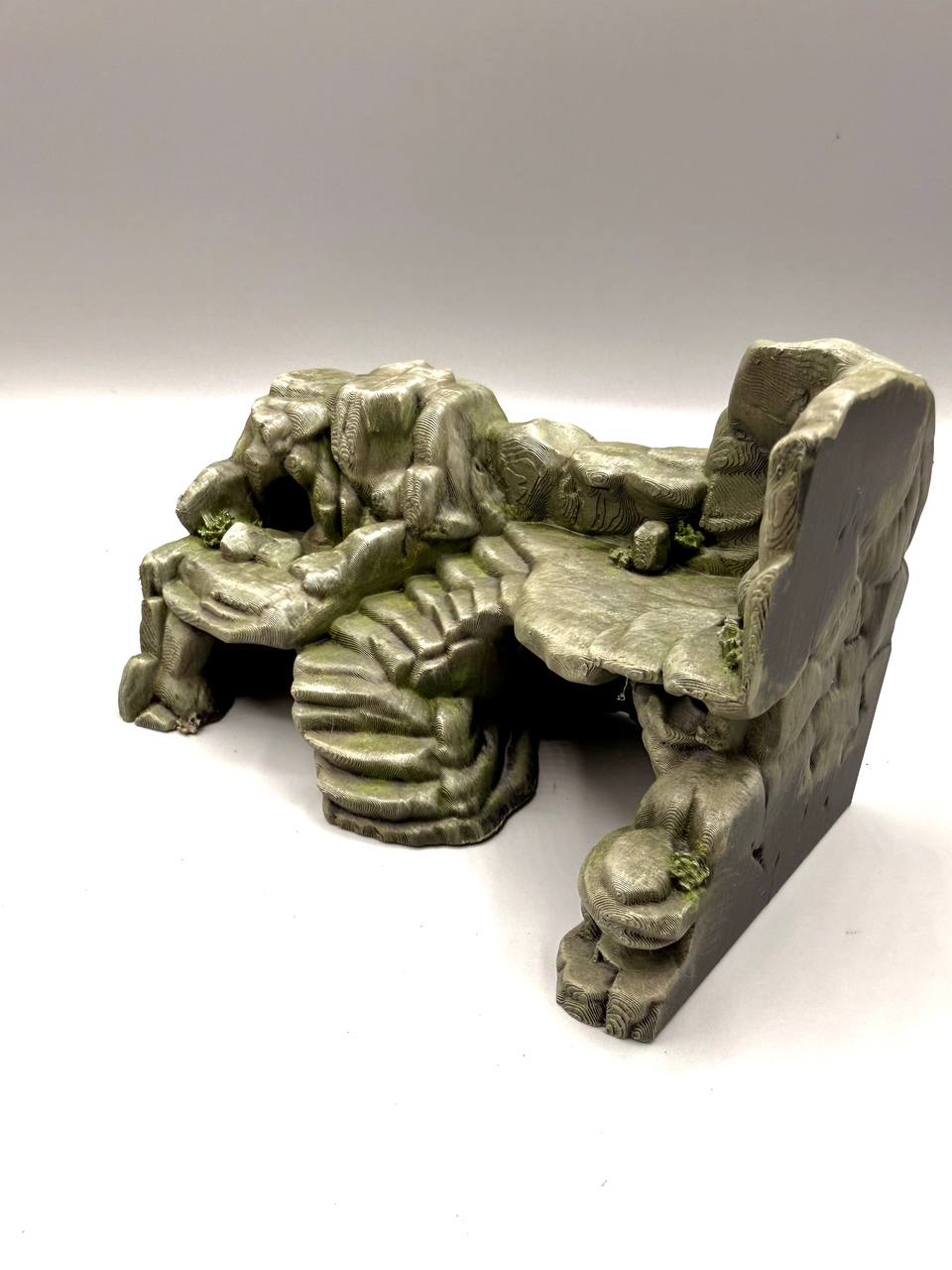 Jungle Stones background — designer view 4; supplied unpainted