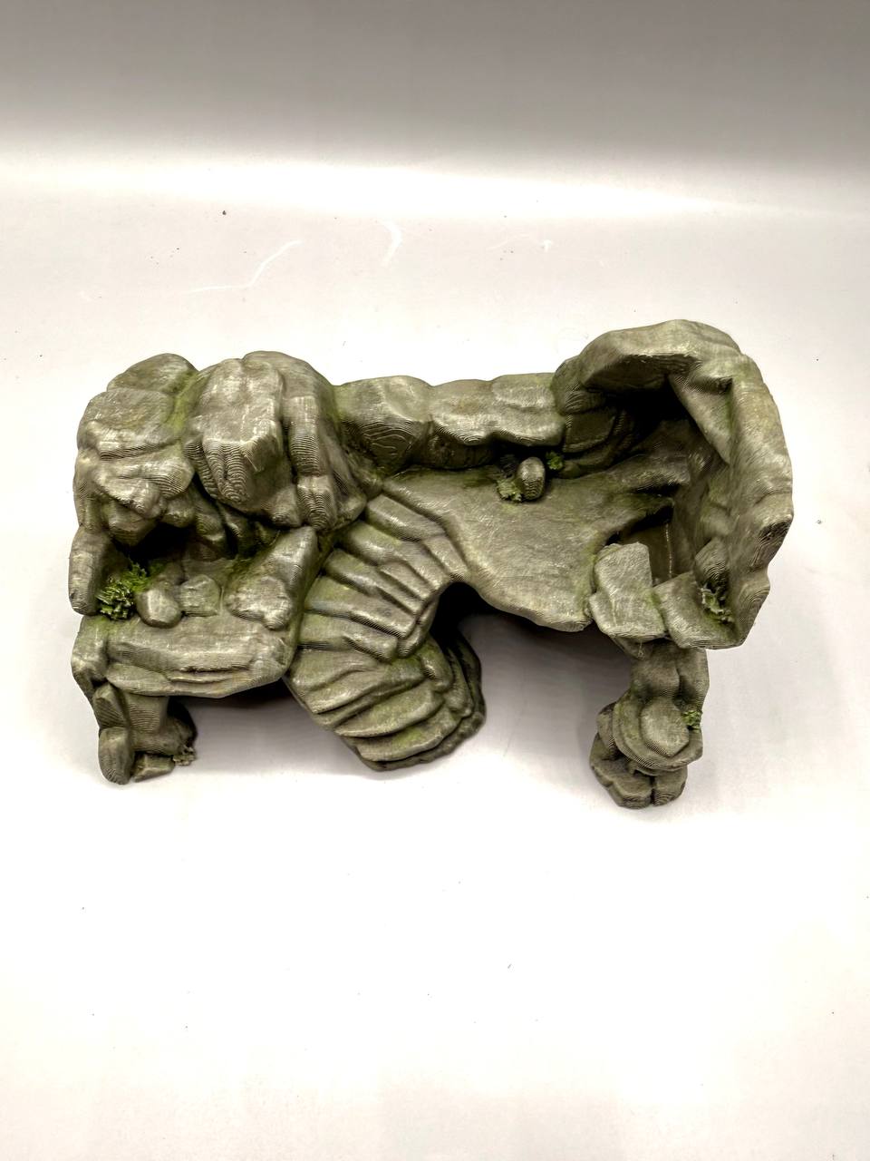 Jungle Stones background — designer view 5; supplied unpainted