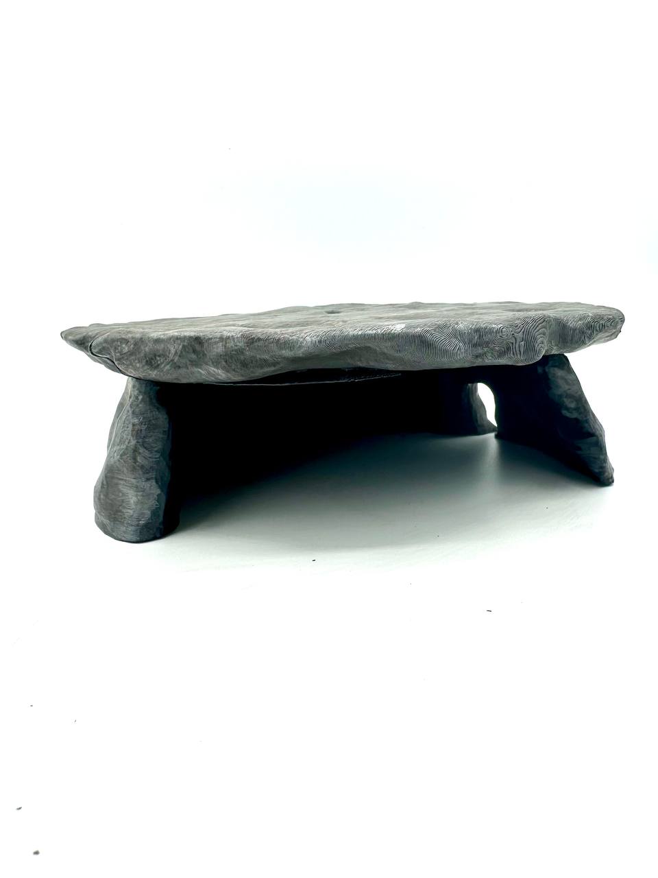 Large Rock Platform — licensed source view 5; supplied unpainted in chosen filament colour