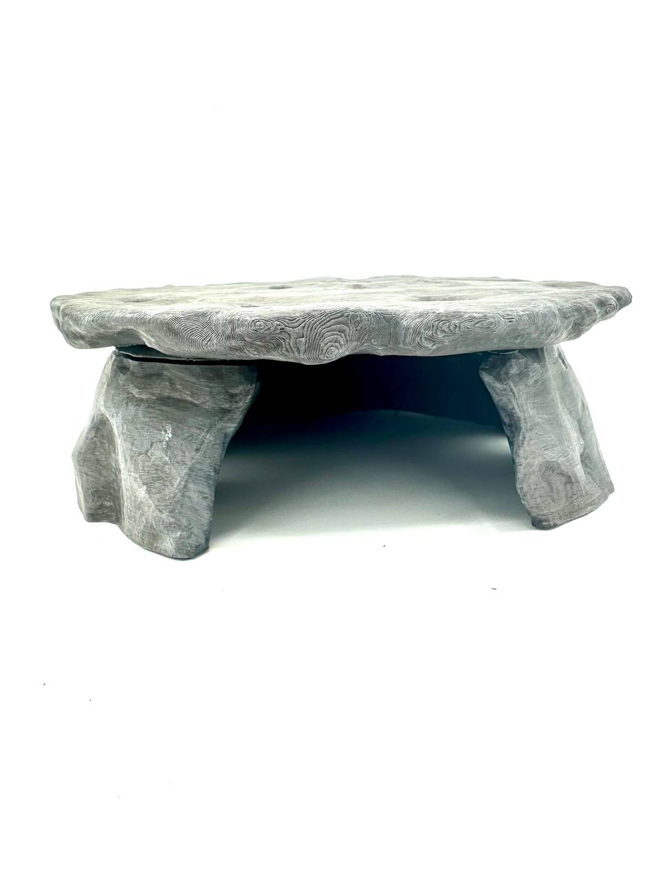 Large Rock Platform — licensed source view 6; supplied unpainted in chosen filament colour