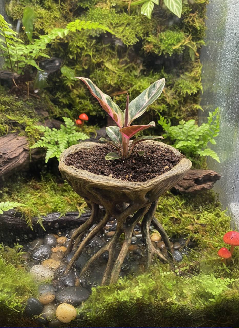 Large Root Planter — licensed source view 2; supplied unpainted in chosen colour
