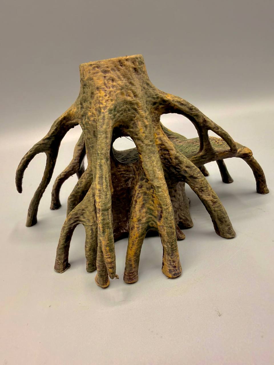 Mangrove Root Caves – designer photograph 6; painted example