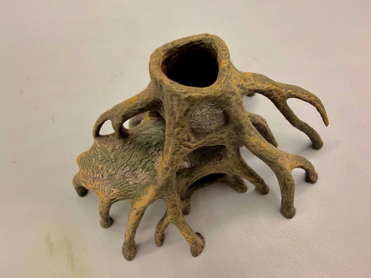 Mangrove Root Caves – designer photograph 8; painted example
