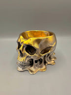 Melted Skull Bowl — design reference; supplied unpainted in the selected PETG colour