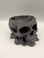 Melted Skull Bowl — design reference; supplied unpainted in the selected PETG colour