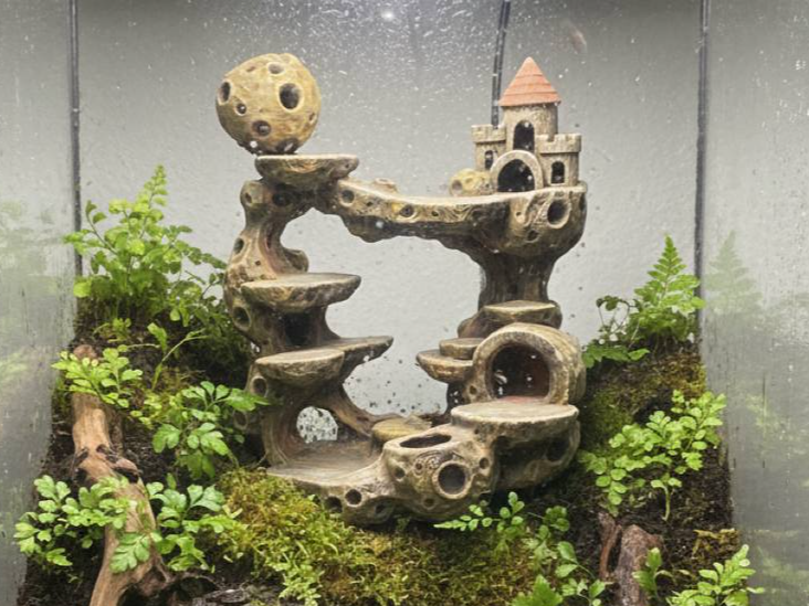 Moon Castle designer gallery view 1; standard product supplied unpainted in PETG. Main image