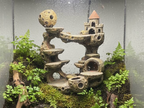 Moon Castle designer gallery view 1; standard product supplied unpainted in PETG.