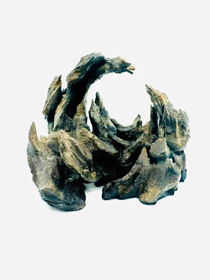 Moon Mountain — licensed designer photo; crescent rock formation supplied unpainted