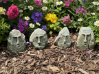Oh Stones four-character PETG decorative stone set