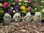 Oh Stones four-character PETG decorative stone set