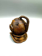 Old Diving Helmet — original designer photo 5; product ships unpainted
