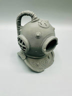 Old Diving Helmet — original designer photo 7; product ships unpainted