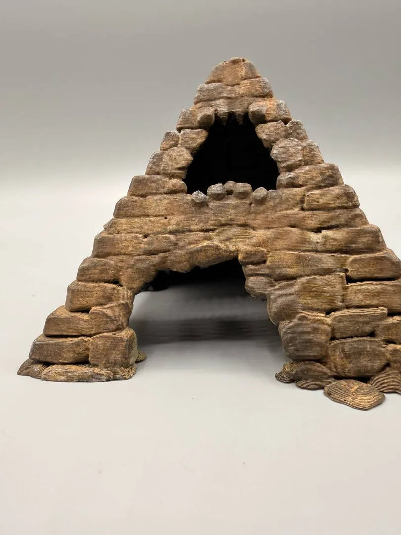 Old Pyramid — licensed designer photo; supplied unpainted in your chosen PETG colour
