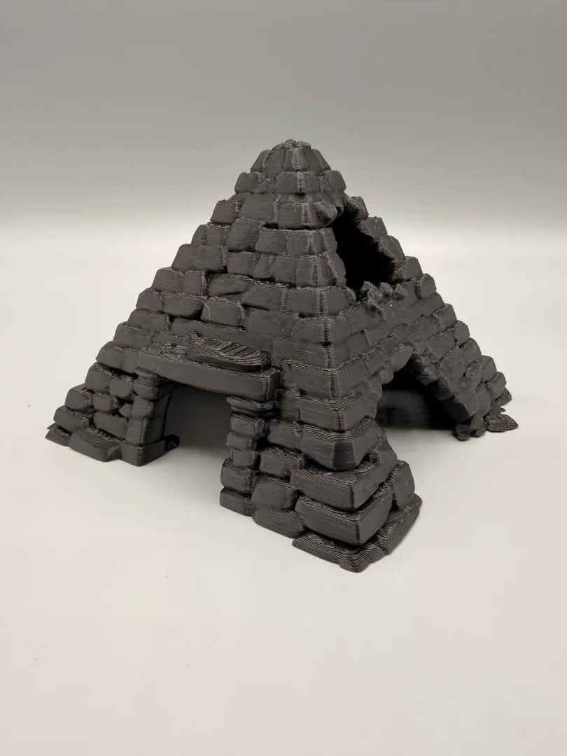 Old Pyramid — licensed designer photo; supplied unpainted in your chosen PETG colour