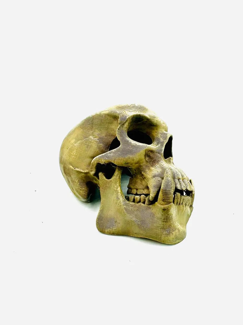 Orc Skull Hideout — licensed designer product photo; supplied unpainted in your chosen PETG colour