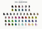 PETG finish and colour options
