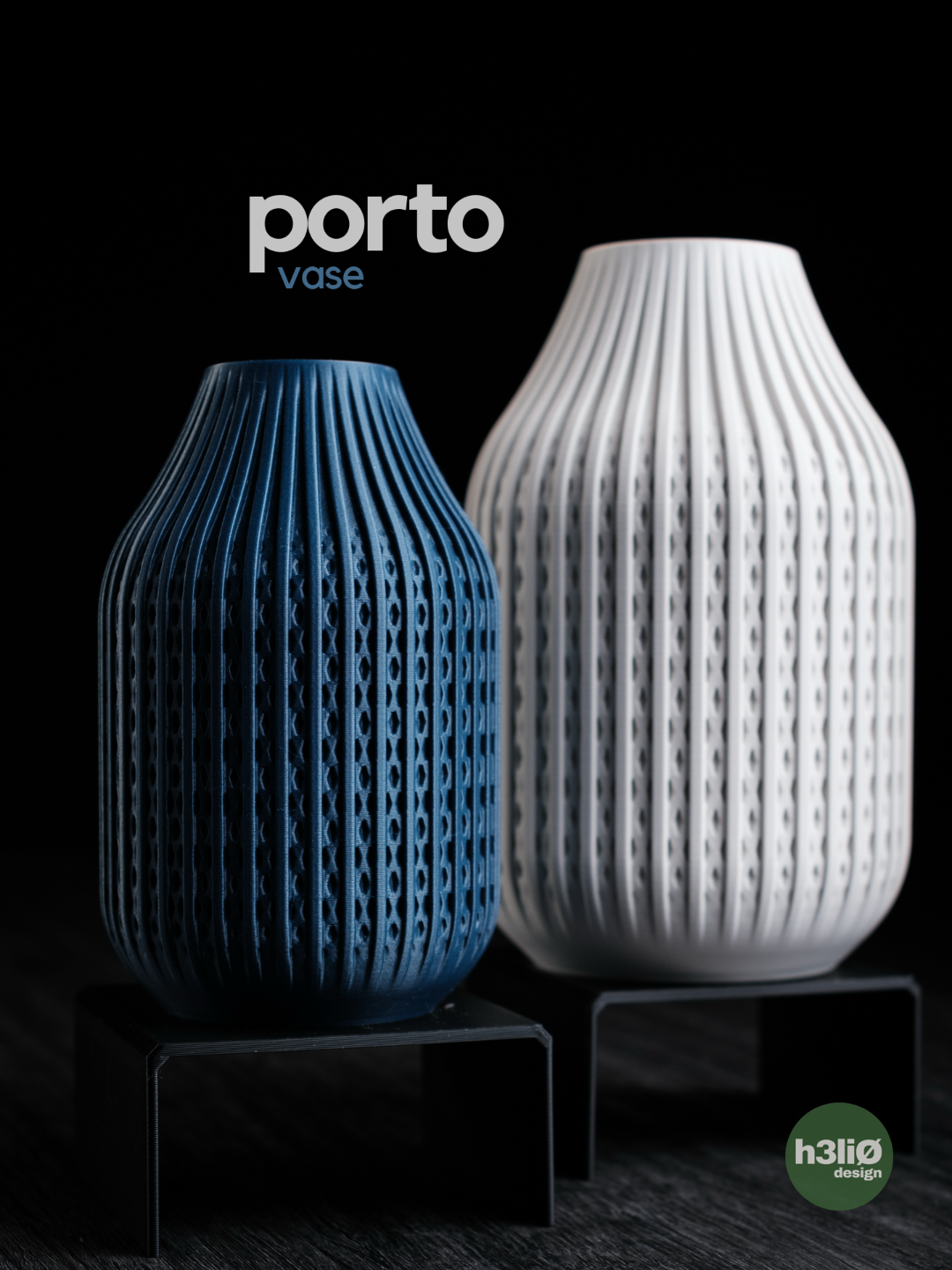 Porto Patterned Vase Secondary image