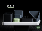 Prism Desk organizer — designer product photograph