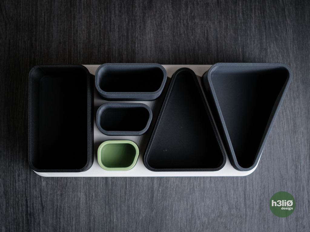 Prism Desk organizer — designer product photograph
