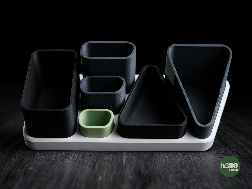 Prism Desk organizer — designer product photograph