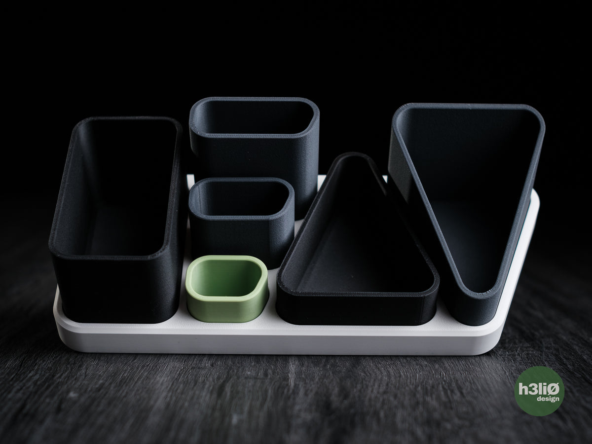 Prism Desk organizer — designer product photograph