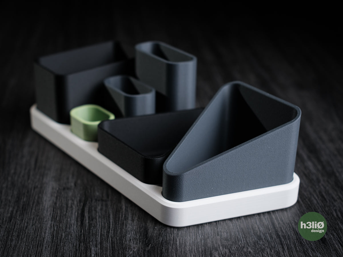 Prism Desk organizer — designer product photograph