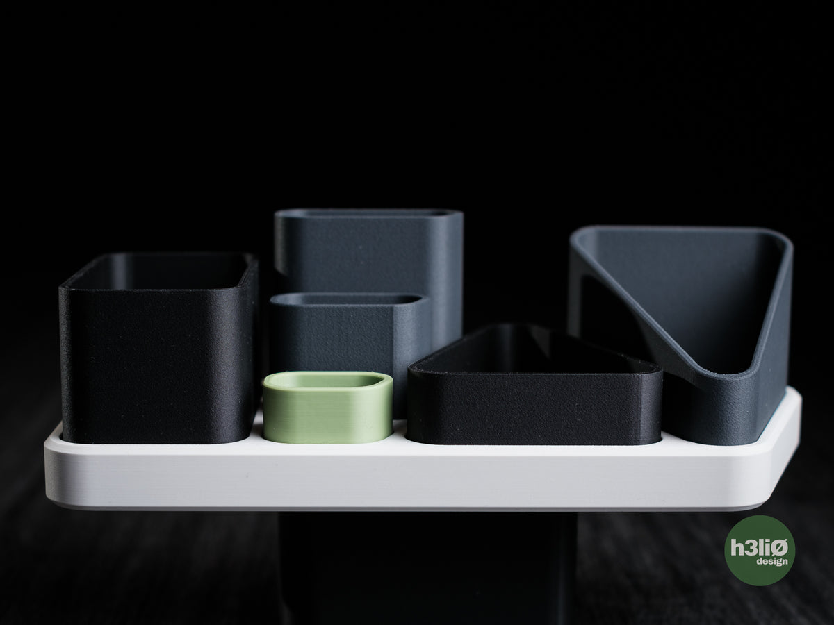 Prism Desk organizer — designer product photograph