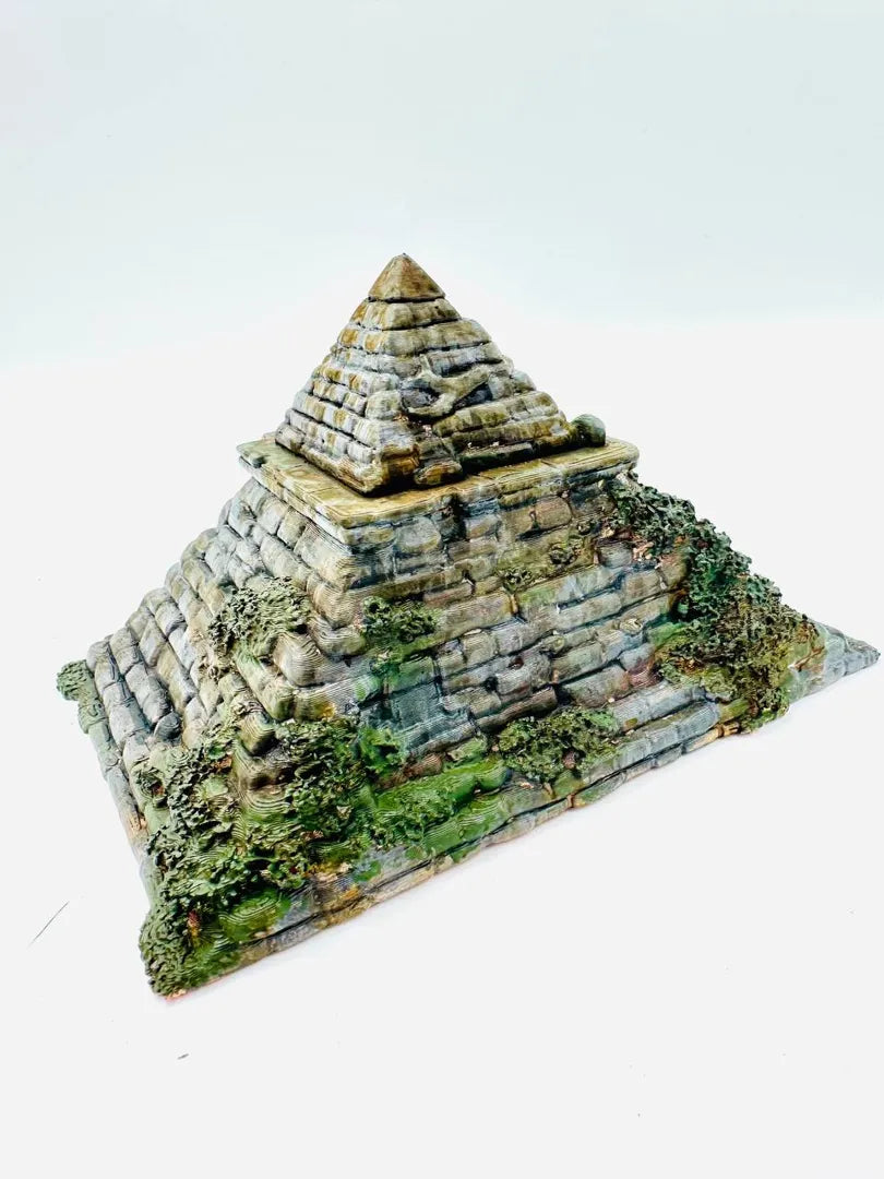 Pyramid Hideout — licensed designer photo; supplied unpainted in your chosen PETG colour