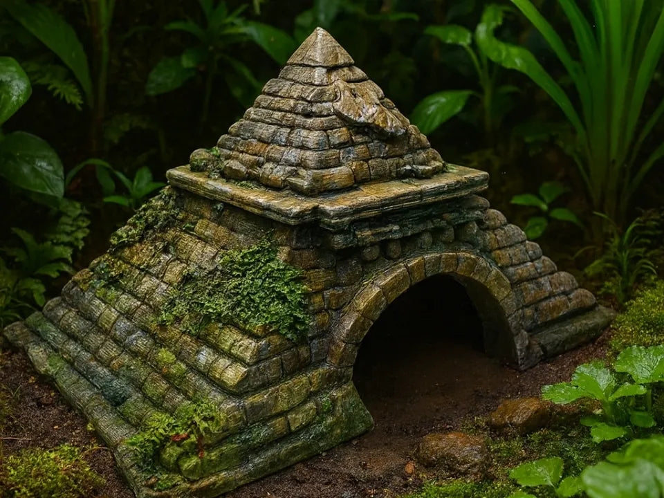 Pyramid Hideout — licensed designer photo; supplied unpainted in your chosen PETG colour Main image