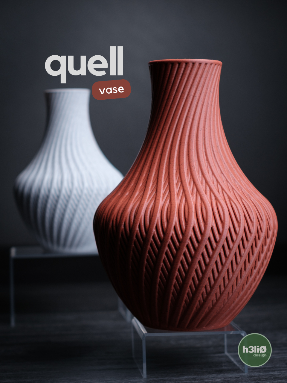 Quell Sculptural Vase Secondary image