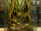Real Nature roots and rock background — original designer photo 1