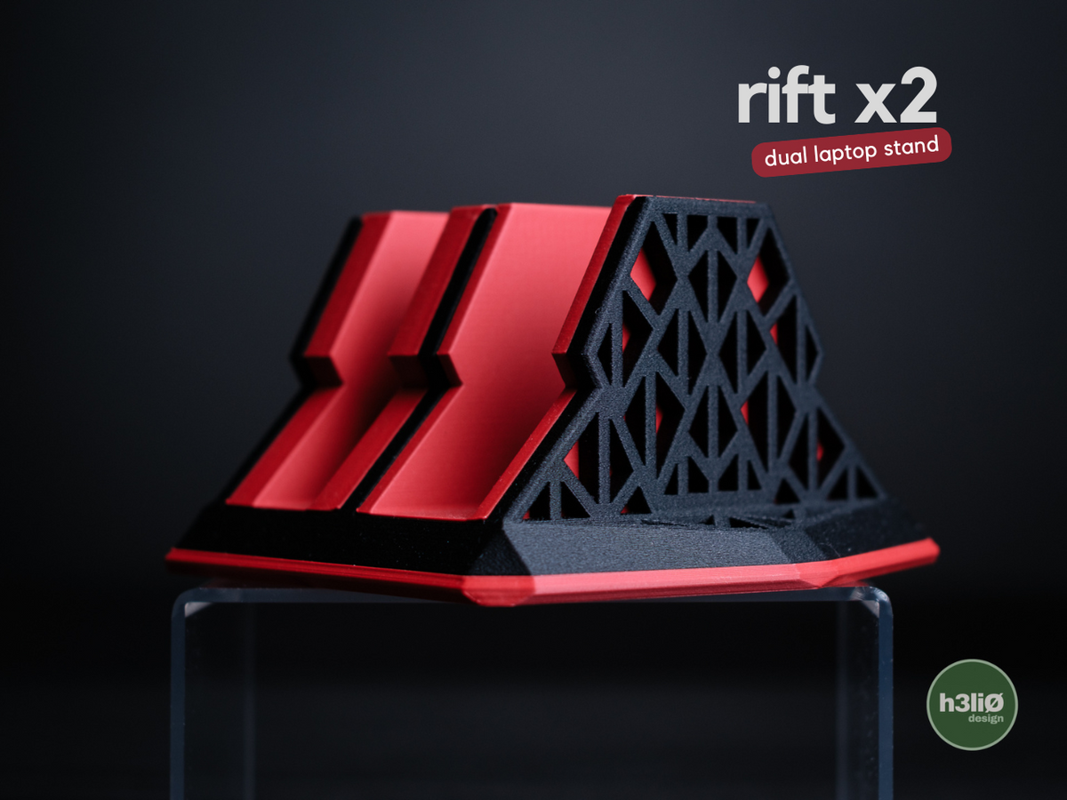 Rift Laptop stand — designer product photograph