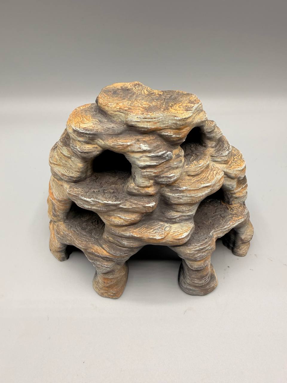 Rock Cave B | Layered Stone-Style Hide & Climbing Ledges Secondary image