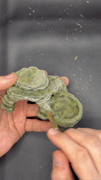 Rock Cave With Bowl — designer painting demonstration