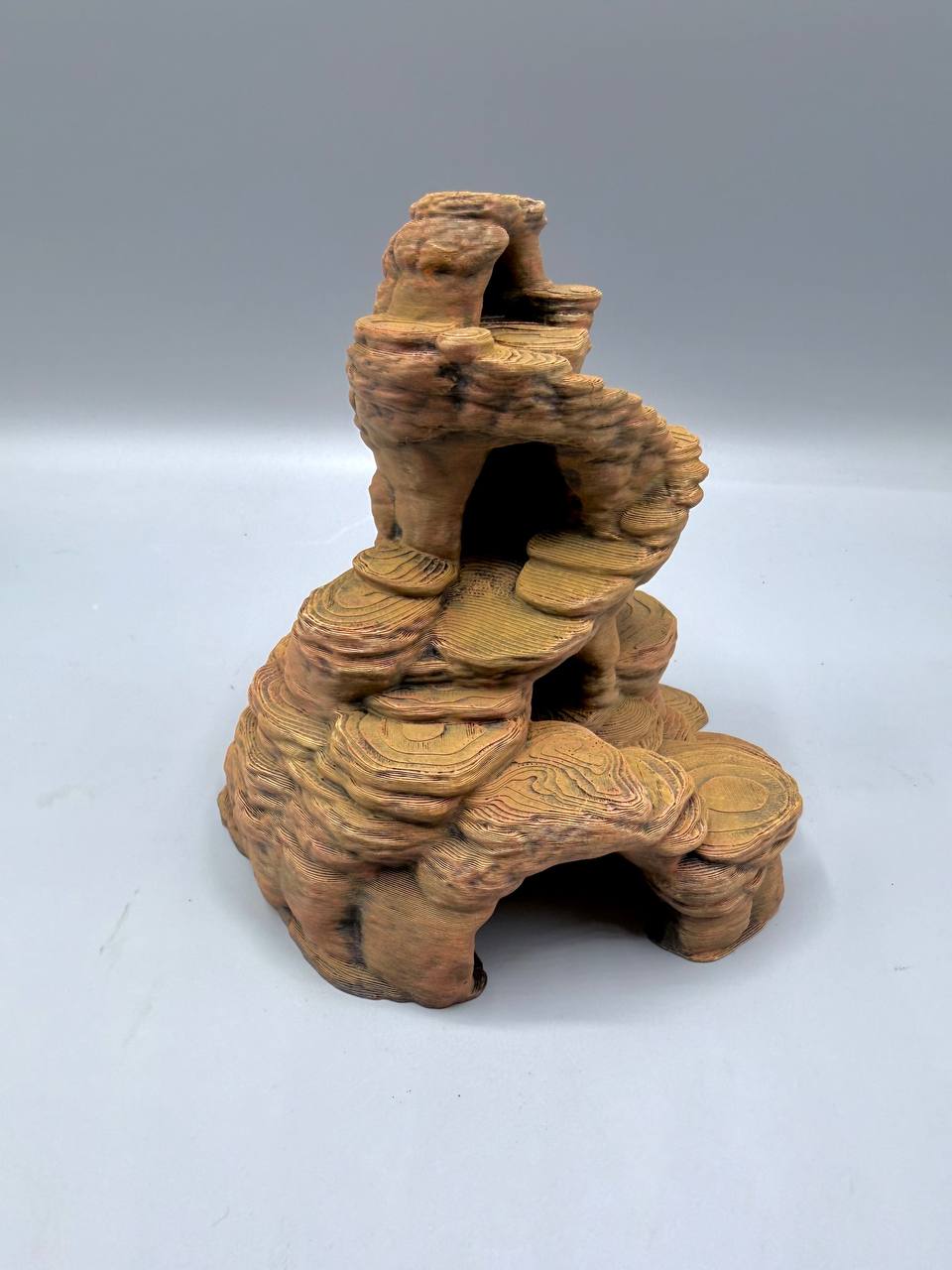 Rock Tower With Caves — designer reference view