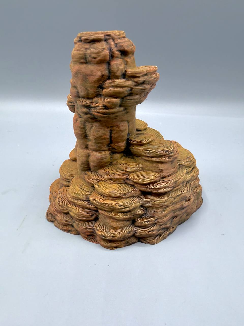 Rock Tower With Caves — designer reference view