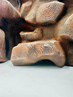 Rocky Boulder background licensed source photo; supplied unpainted in your chosen PETG colour.