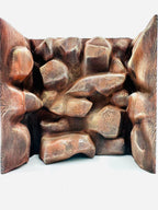 Rocky Boulder background licensed source photo; supplied unpainted in your chosen PETG colour.