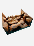 Rocky Boulder background licensed source photo; supplied unpainted in your chosen PETG colour.