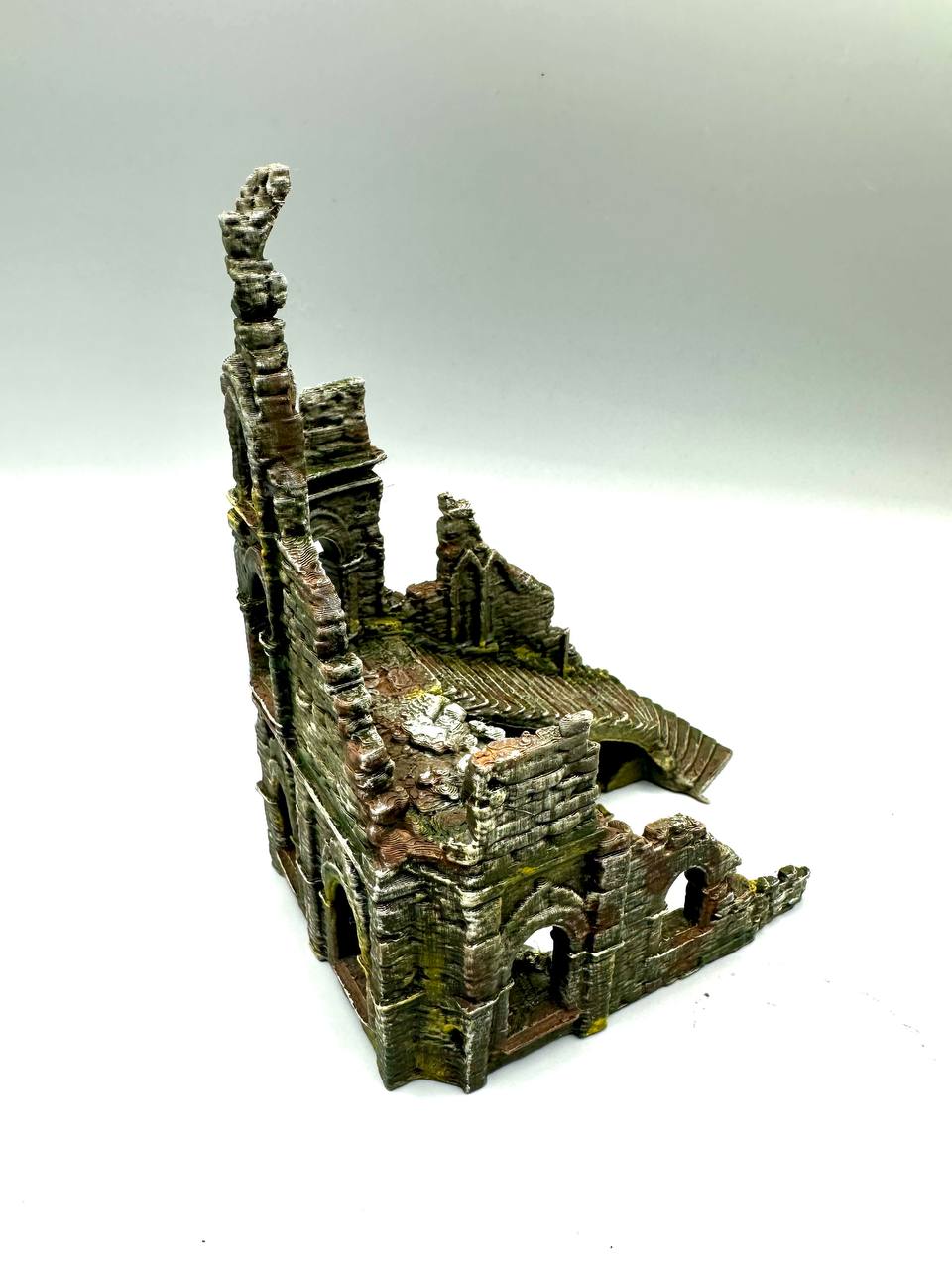 Stairway Ruin — licensed designer view 6; supplied unpainted in your chosen colour