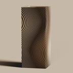 Sazanami II rippled vase, Size 2, 34 cm tall