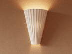 Scandi fluted shades — selected style and printed mounting parts only; electrical fittings and other shades not included
