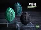 Sculptural Easter Egg — designer product photograph