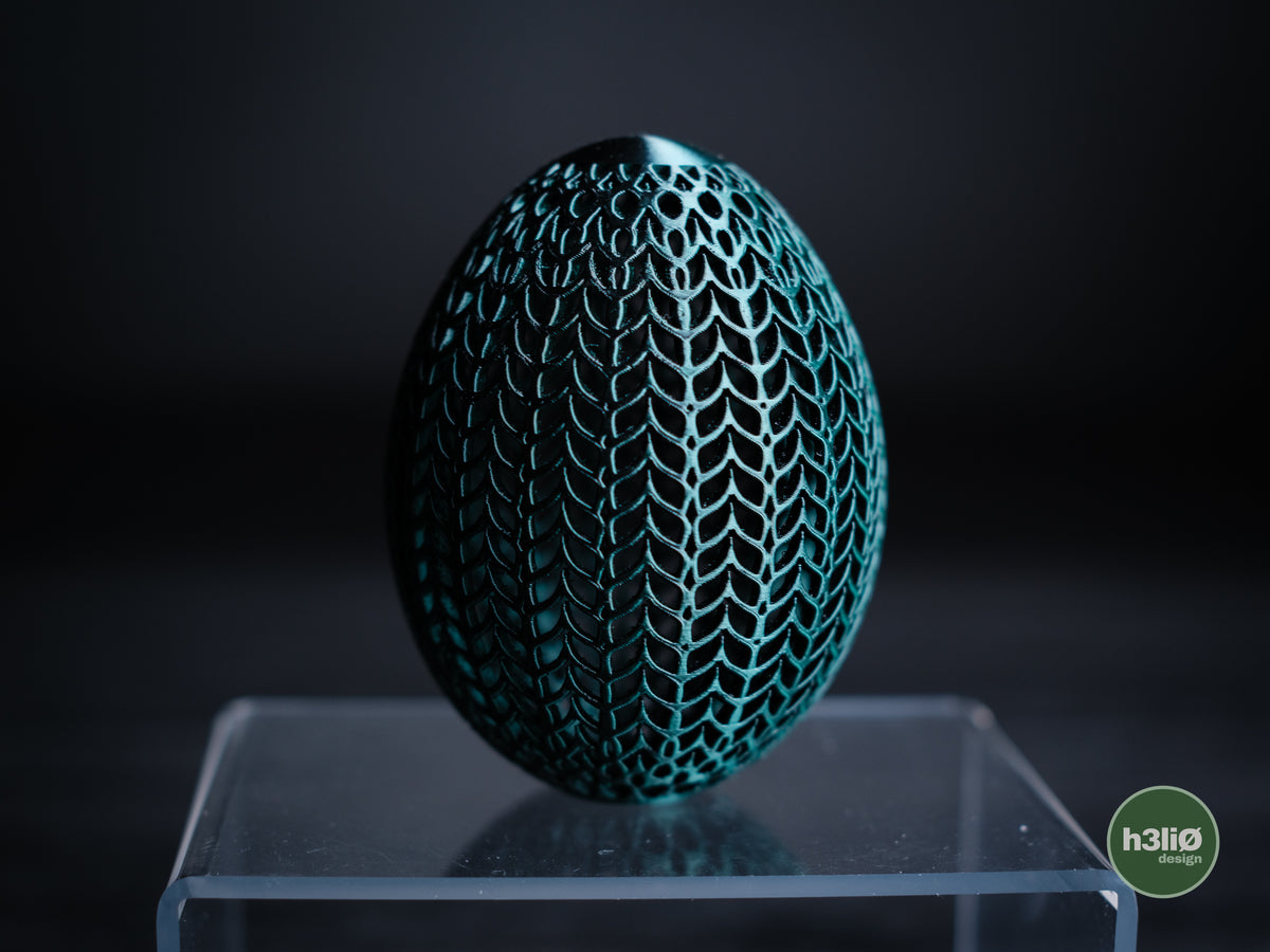 Sculptural Easter Egg — designer product photograph