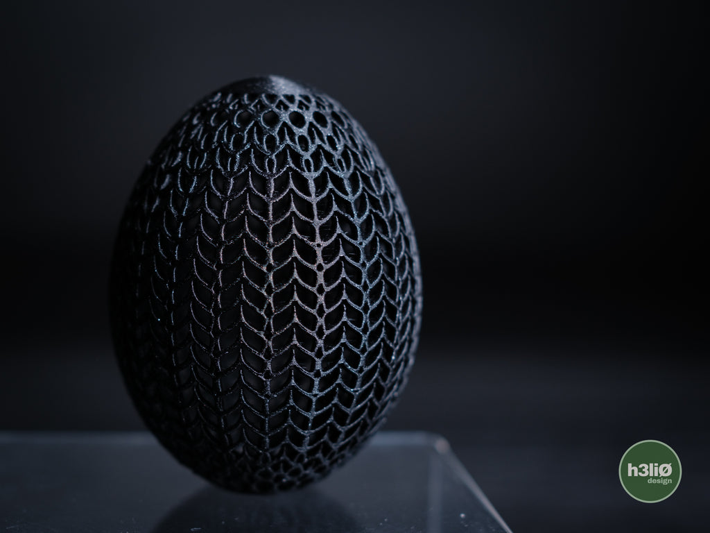 Sculptural Easter Egg — designer product photograph