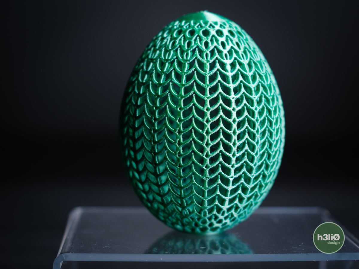 Sculptural Easter Egg — designer product photograph